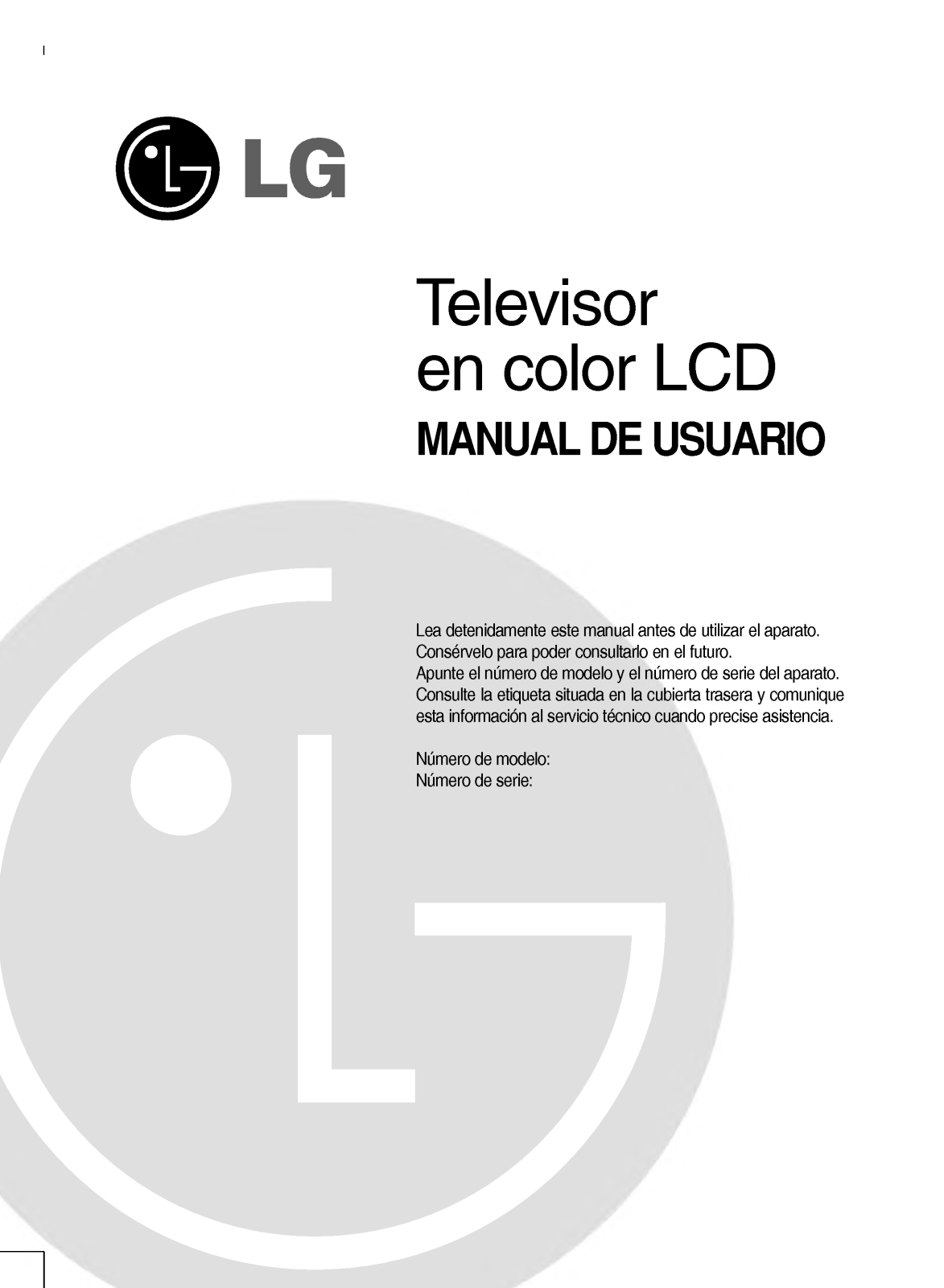 Lg RZ-42LZ30 User Manual