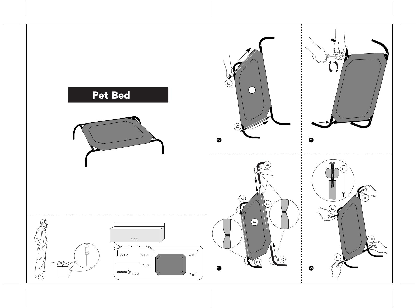 Coolaroo CLR1395 Assembly Intructions - ManualMachine.com
