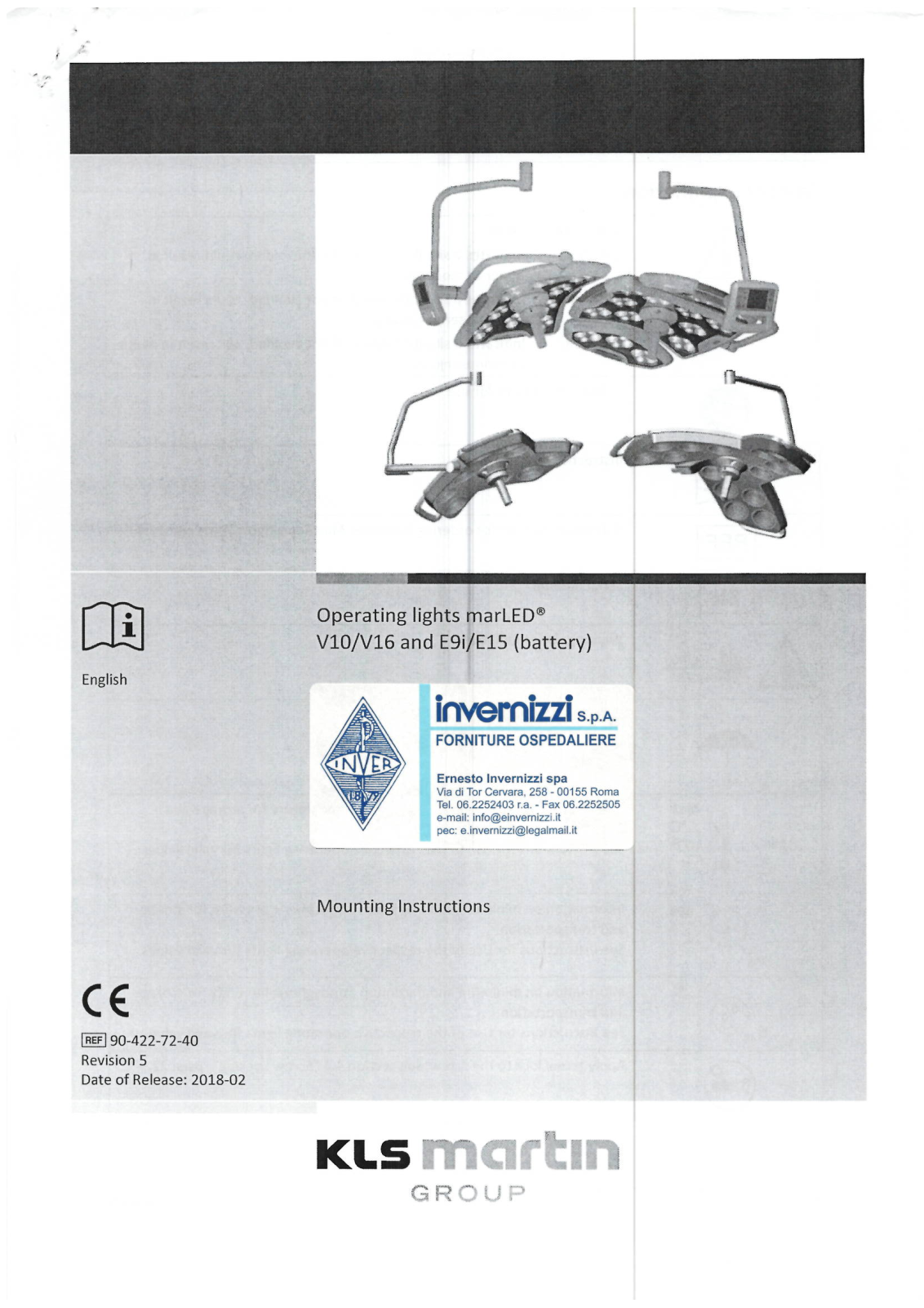 KLS Martin V10, V16 Service Manual