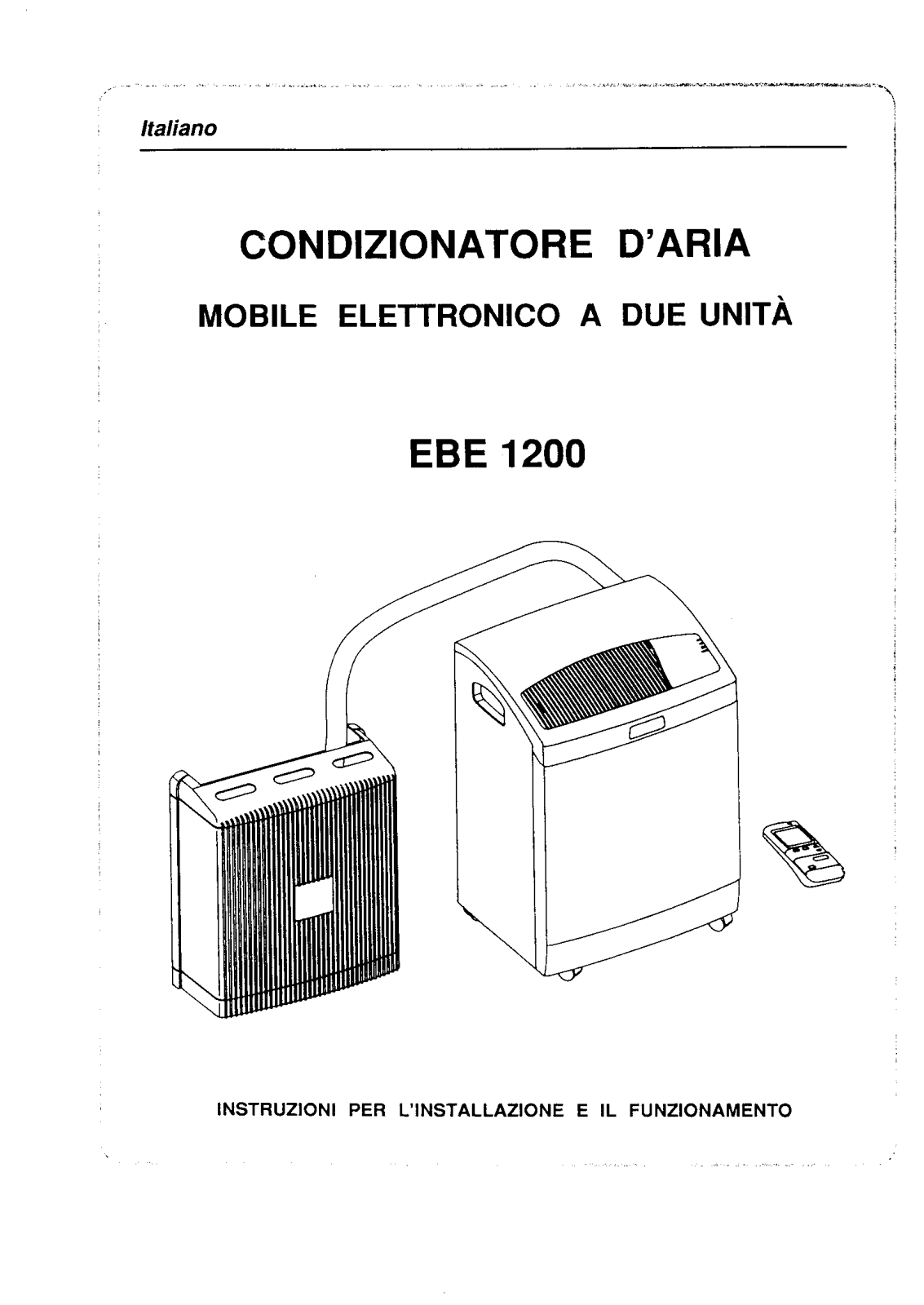 AEG EBE1200QC User Manual