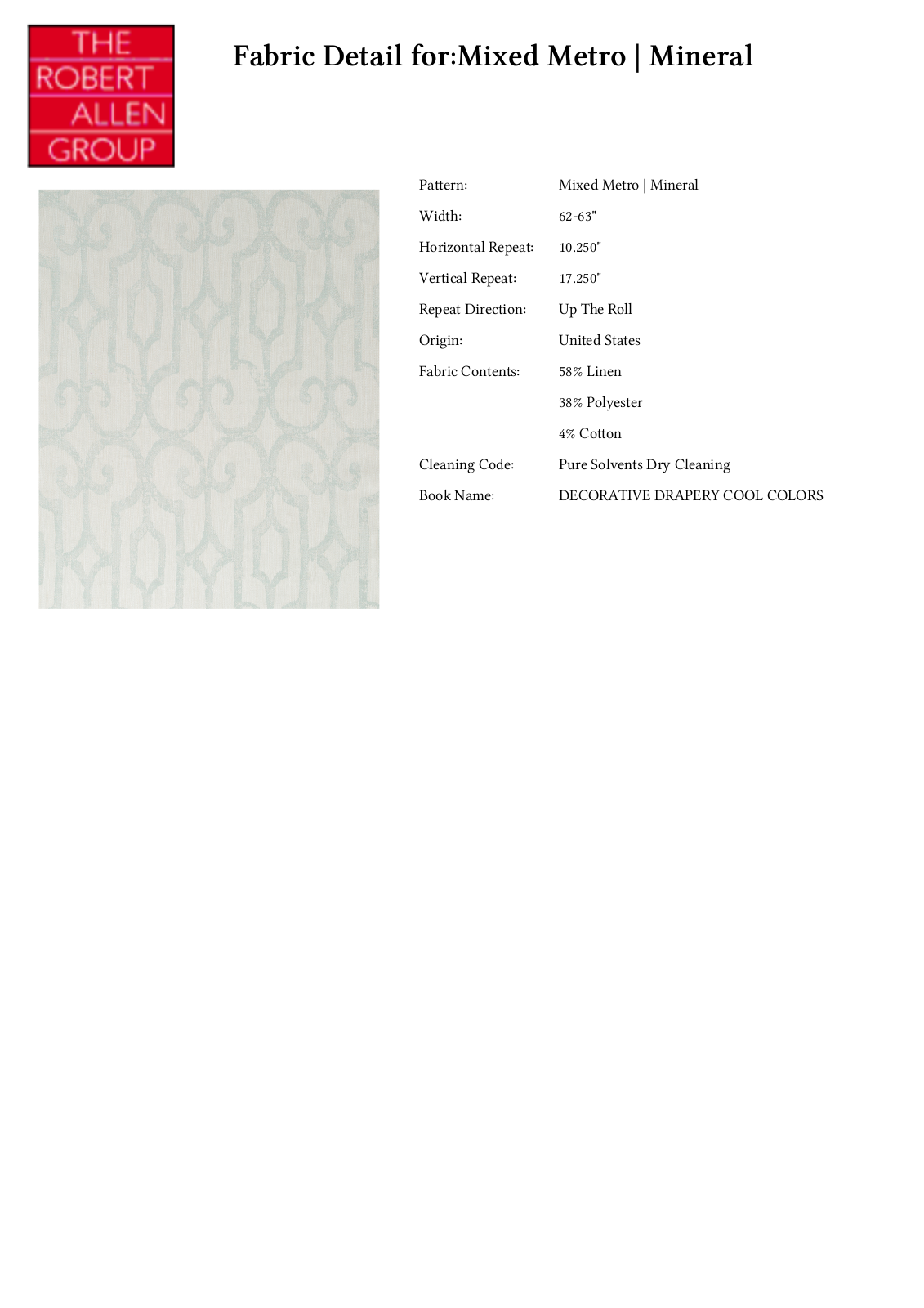 Robert Allen RALF1226 Specifications - ManualMachine.com