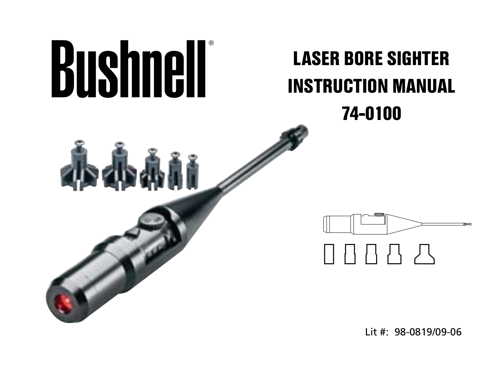 Bushnell Laser Bore Sighter Instruction Manual