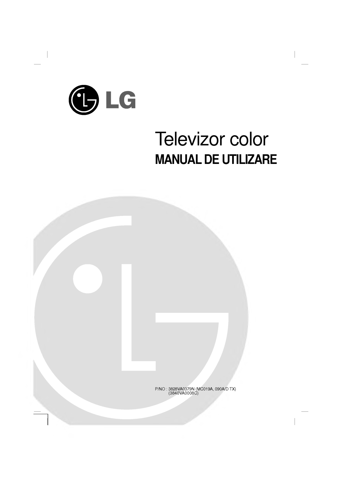 Lg RE-21CB50VX User Manual