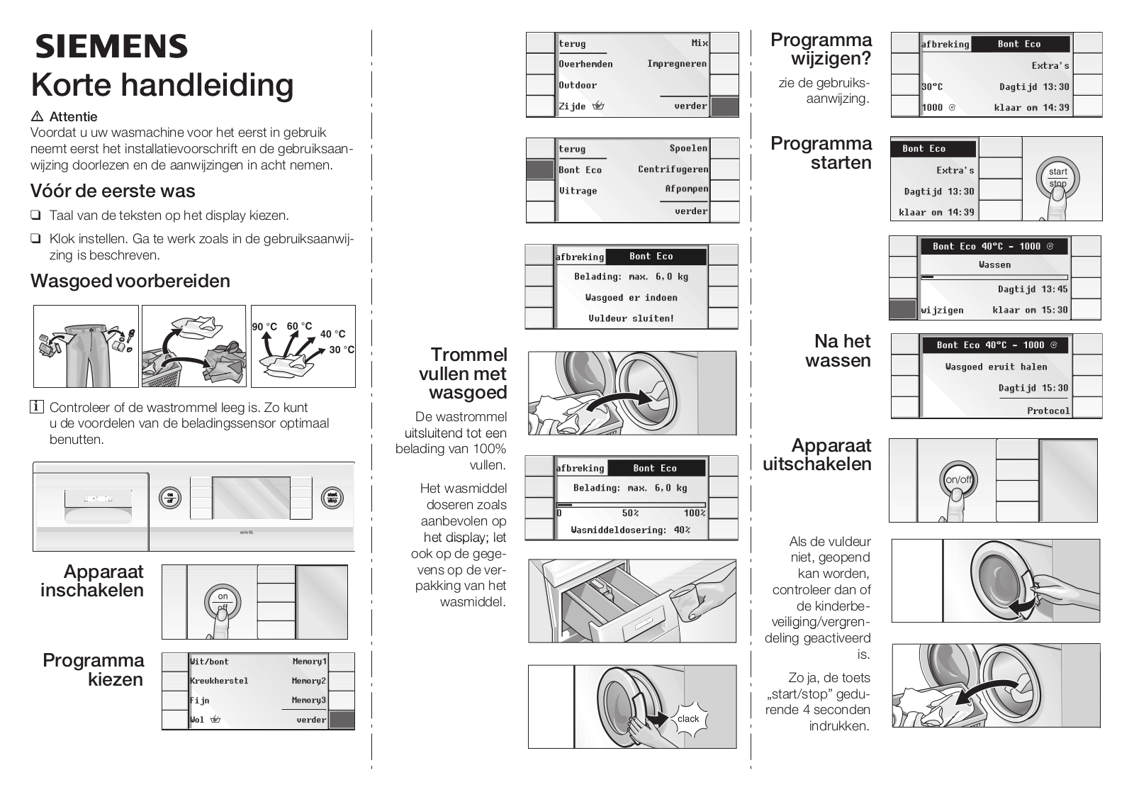 Siemens WIQ1833EU User Manual