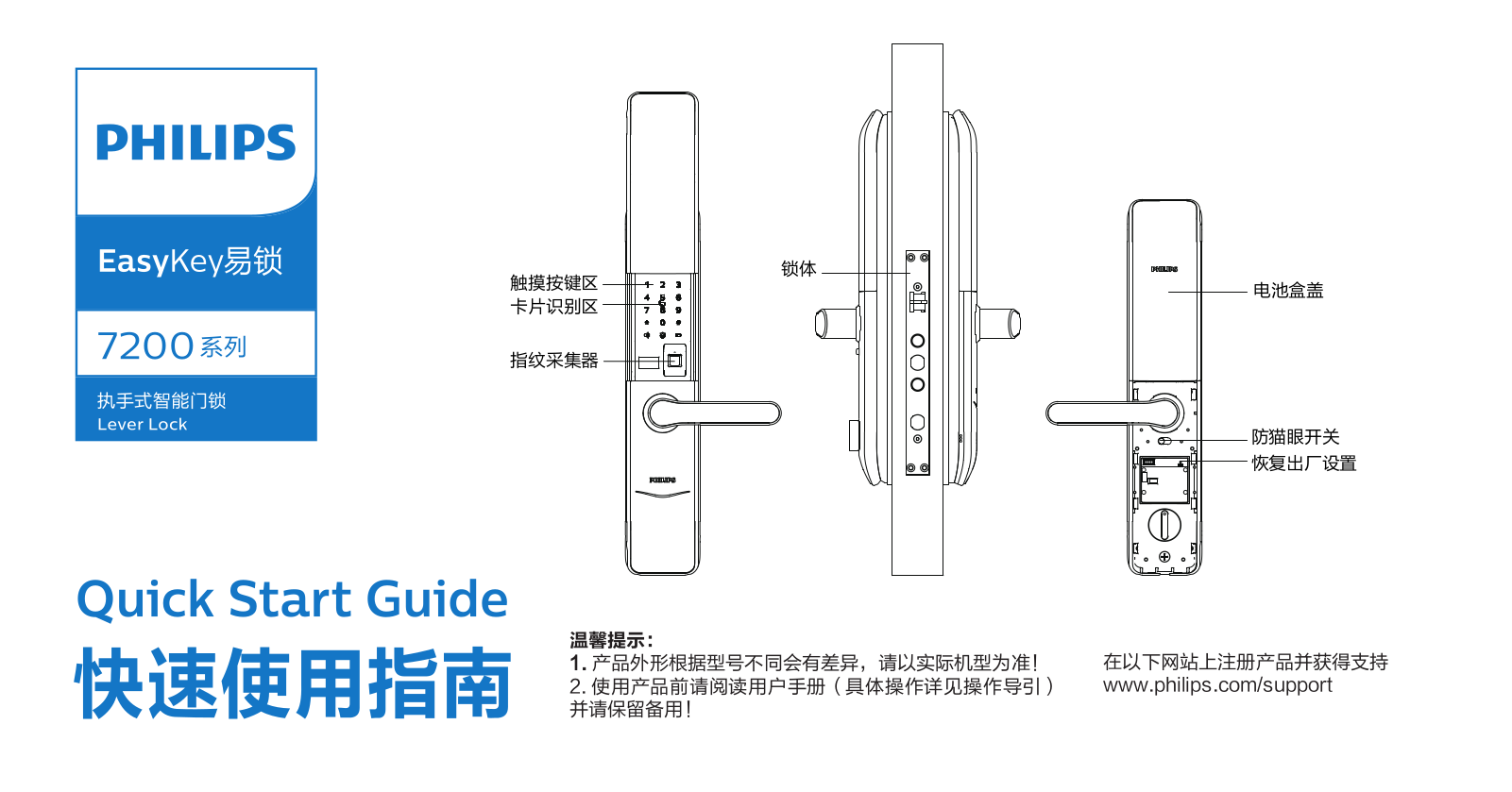 Philips DDL172LKAS0/93, DDL172LKAB0/93, DDL172LKAG0/93, DDL172LKAC0/93 Quick Start Guide - ManualMachine.com