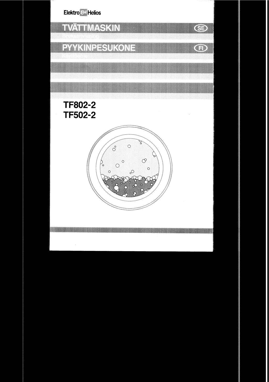 Elektro helios TF802-2, TF502-2 User Manual