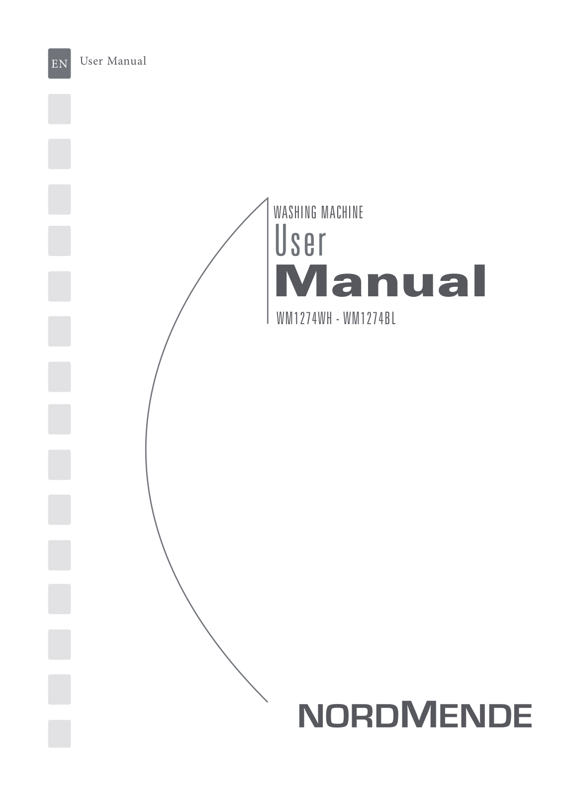 Nordmende WM1274WH User Manual