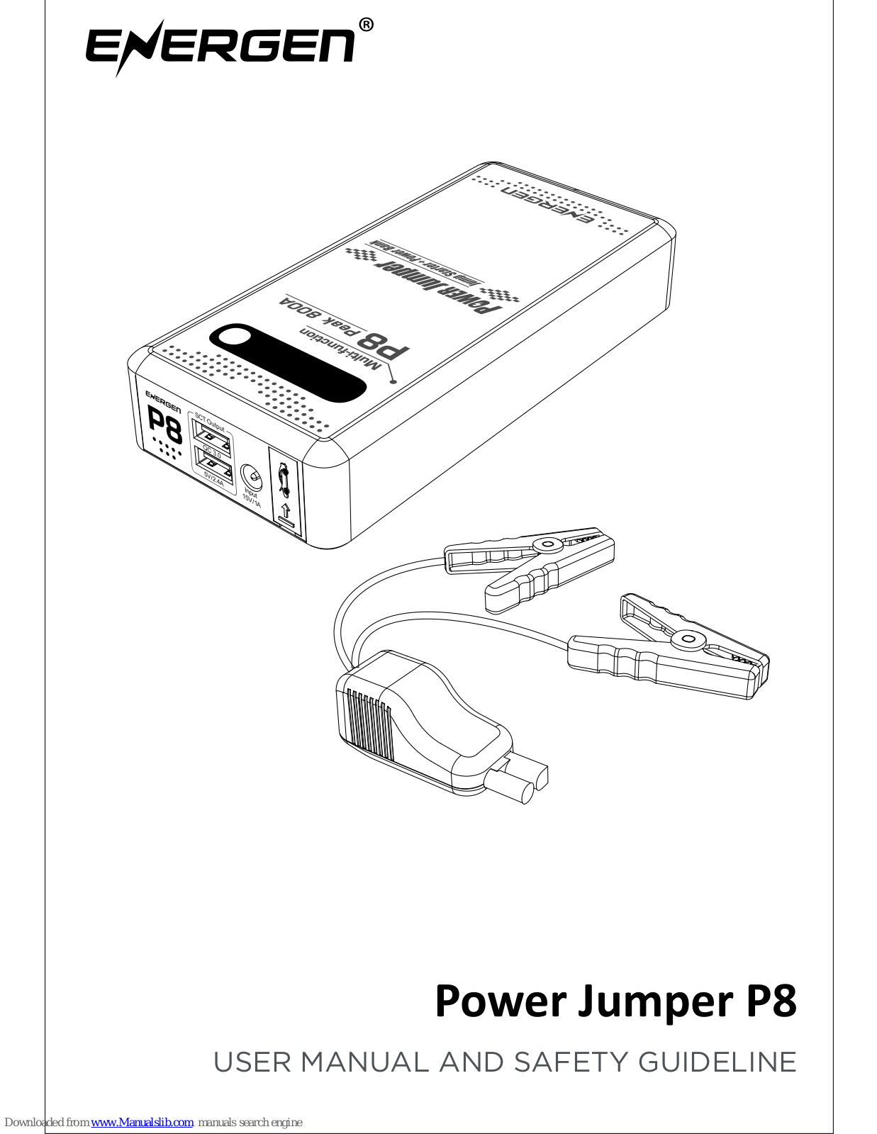 ENERGEN P8, EN-PJP8 User Manual And Safety Information