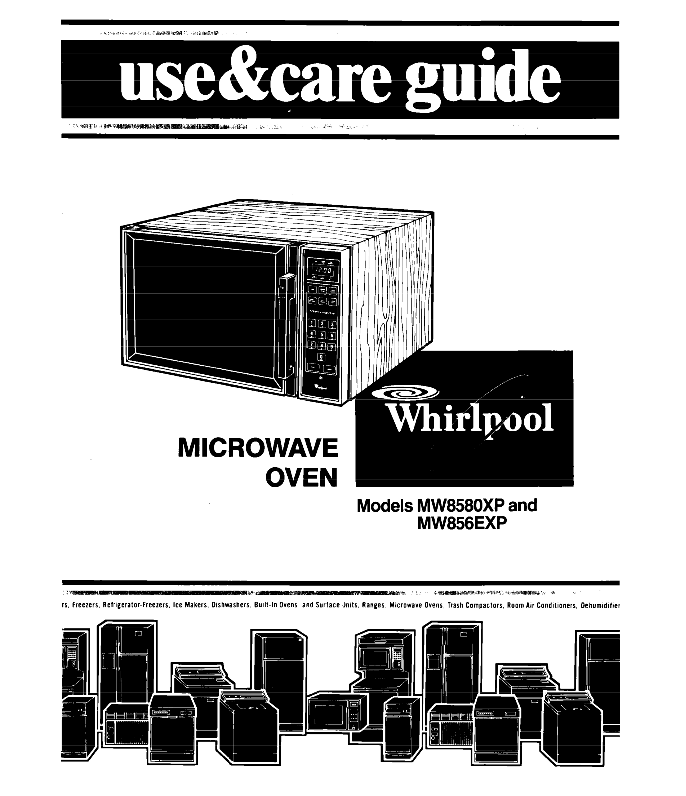 Whirlpool MW856EXP, MW8580XP User Manual - ManualMachine.com
