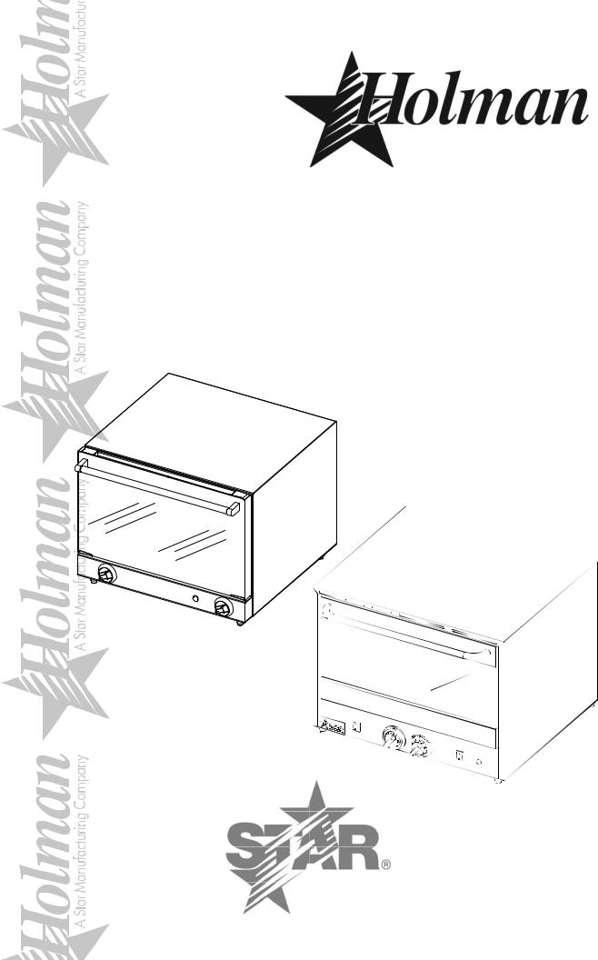 Star Manufacturing CCOH-4, CCOQ-3 Operation Manual