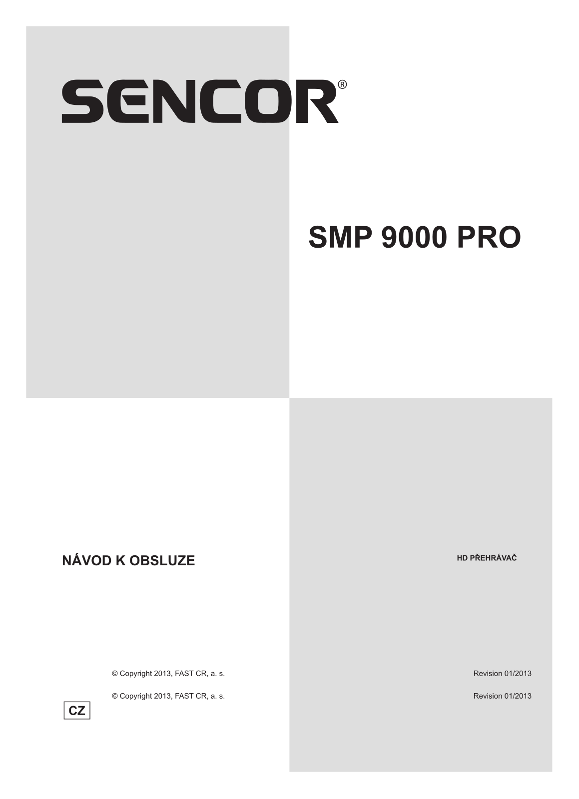 Sencor SMP 9000 User Manual