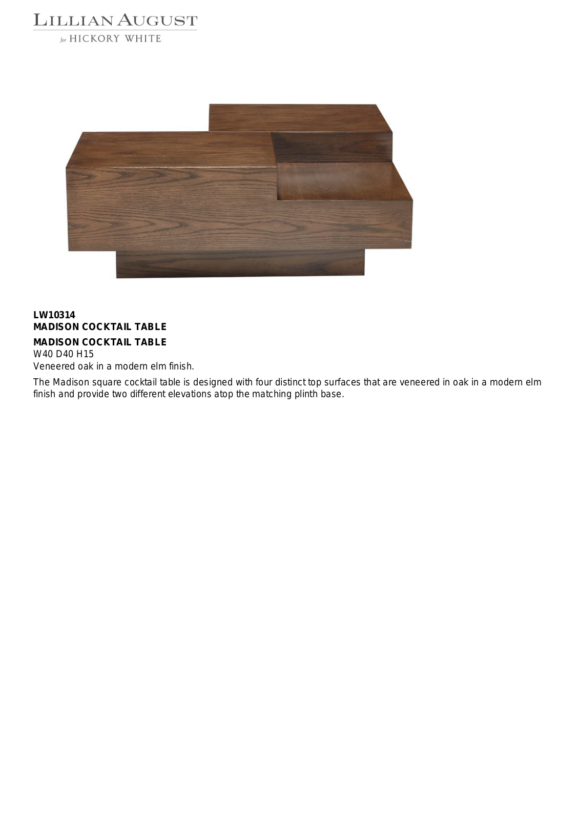 Lillian August LAML1031 Specifications - ManualMachine.com