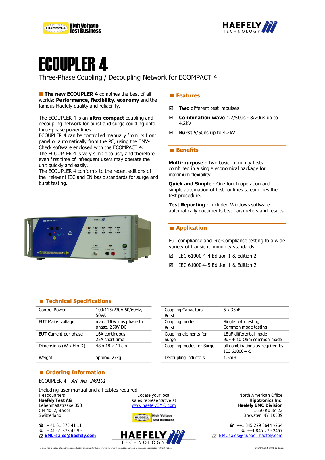 Atec ECOUPLER4 User Manual