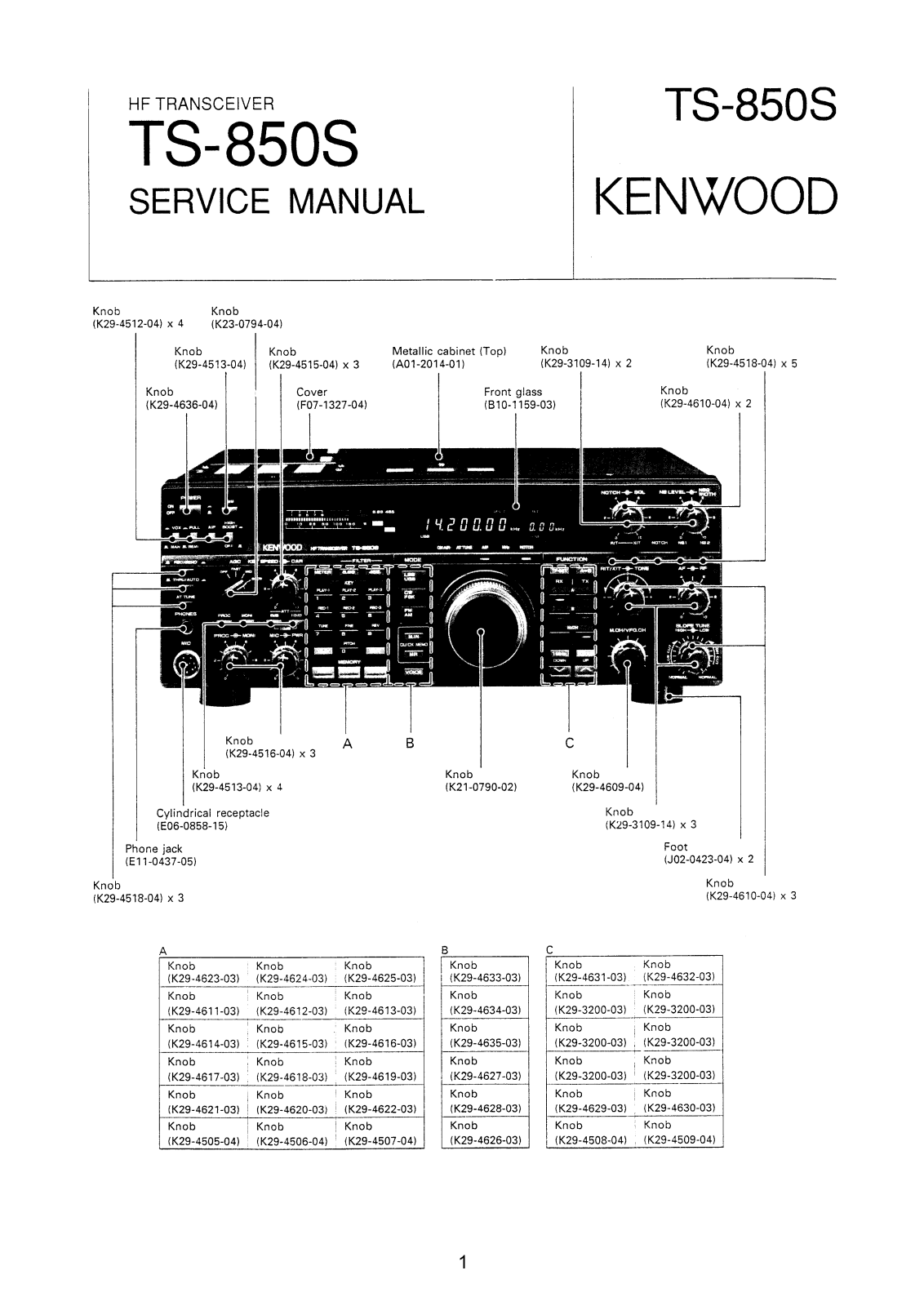 Kenwood TS-850S User Manual 2