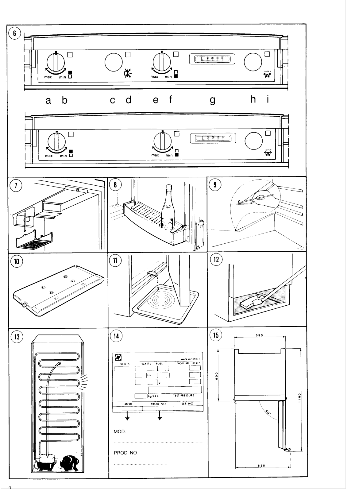 AEG ER3110B, ER3116B User Manual