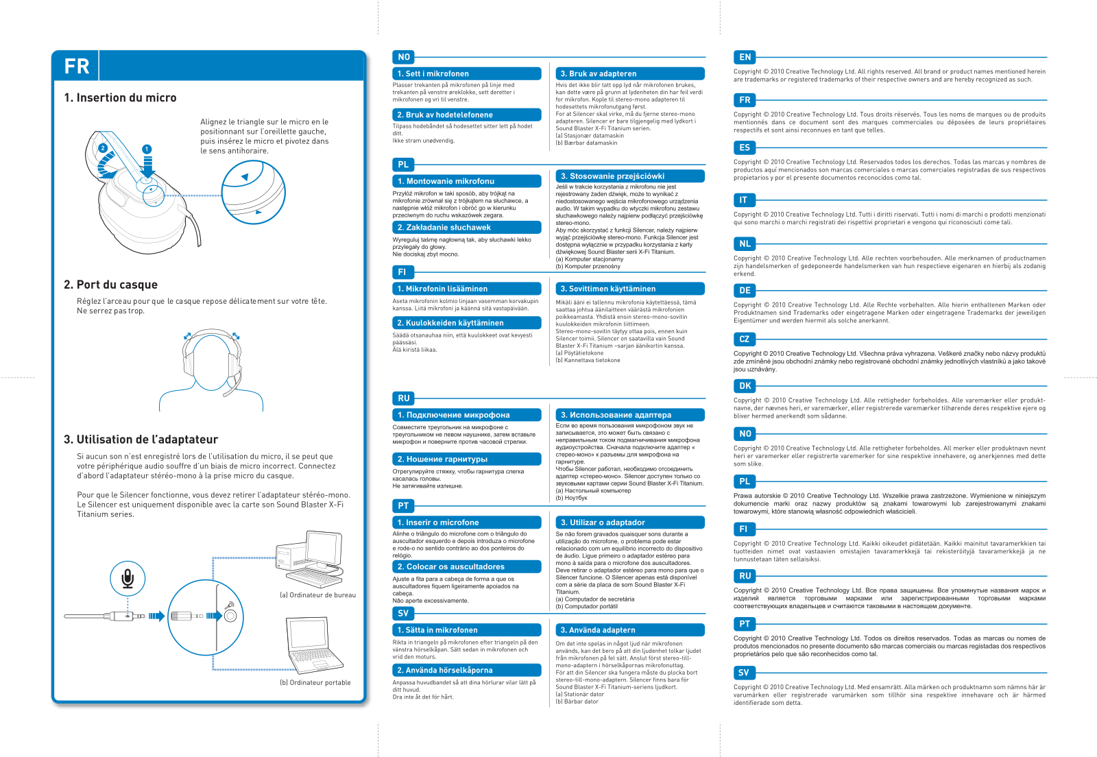 Creative FatGame User Manual