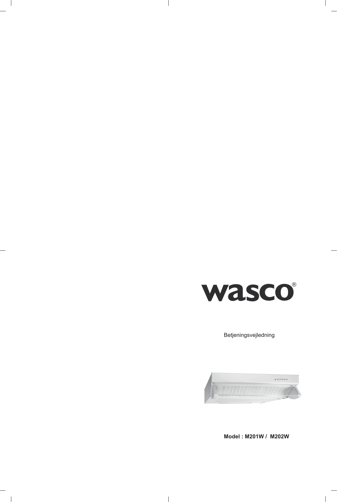 Wasco M201W User Manual