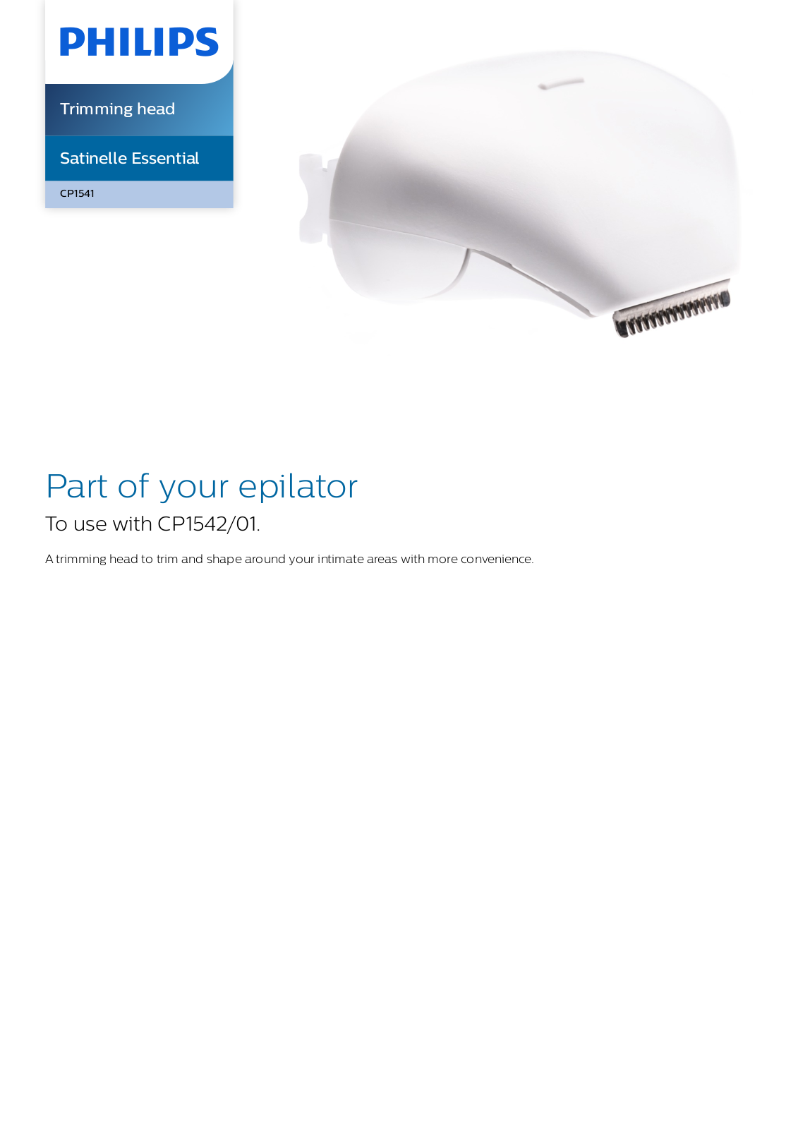 Philips CP1541/01 leaflet - ManualMachine.com