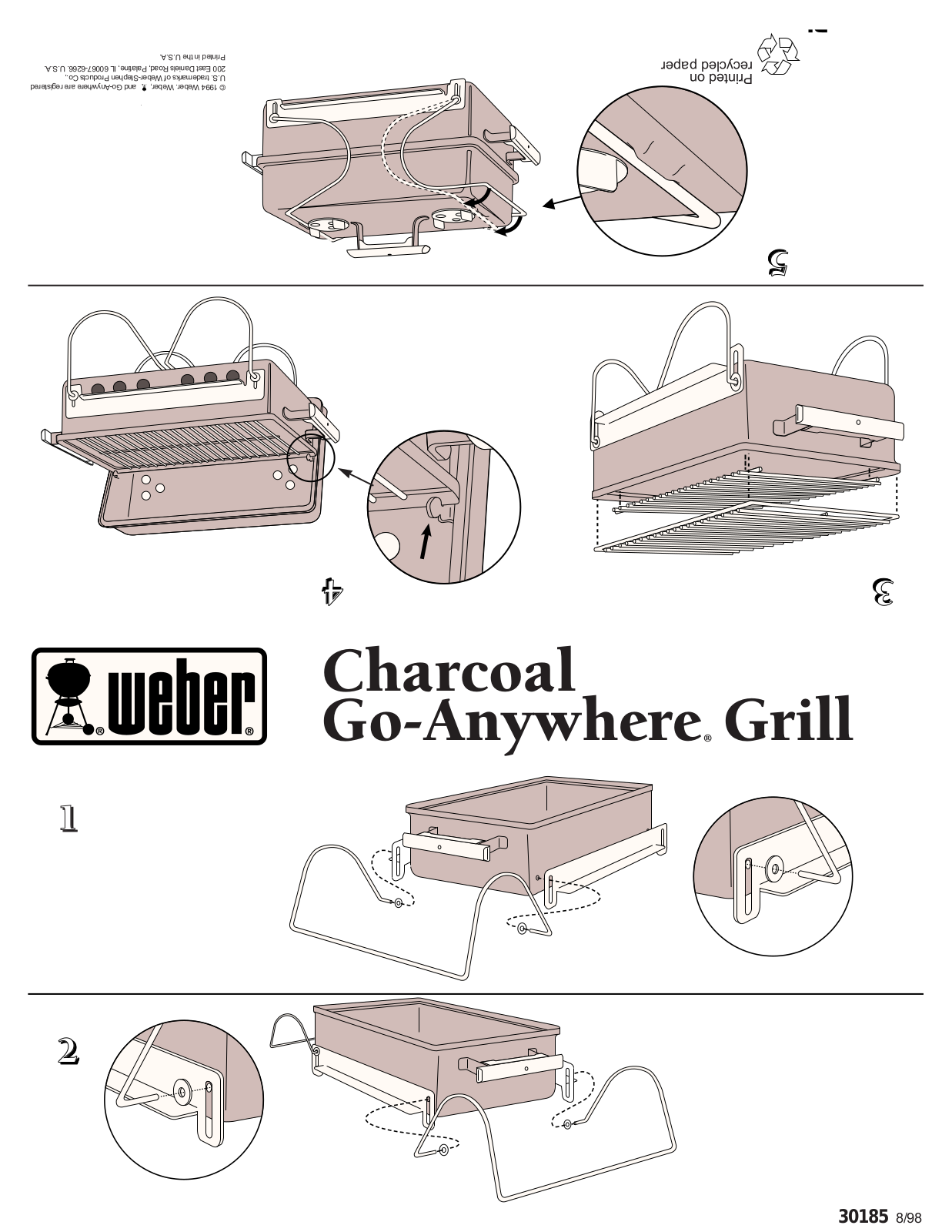 Weber 30185 User Manual