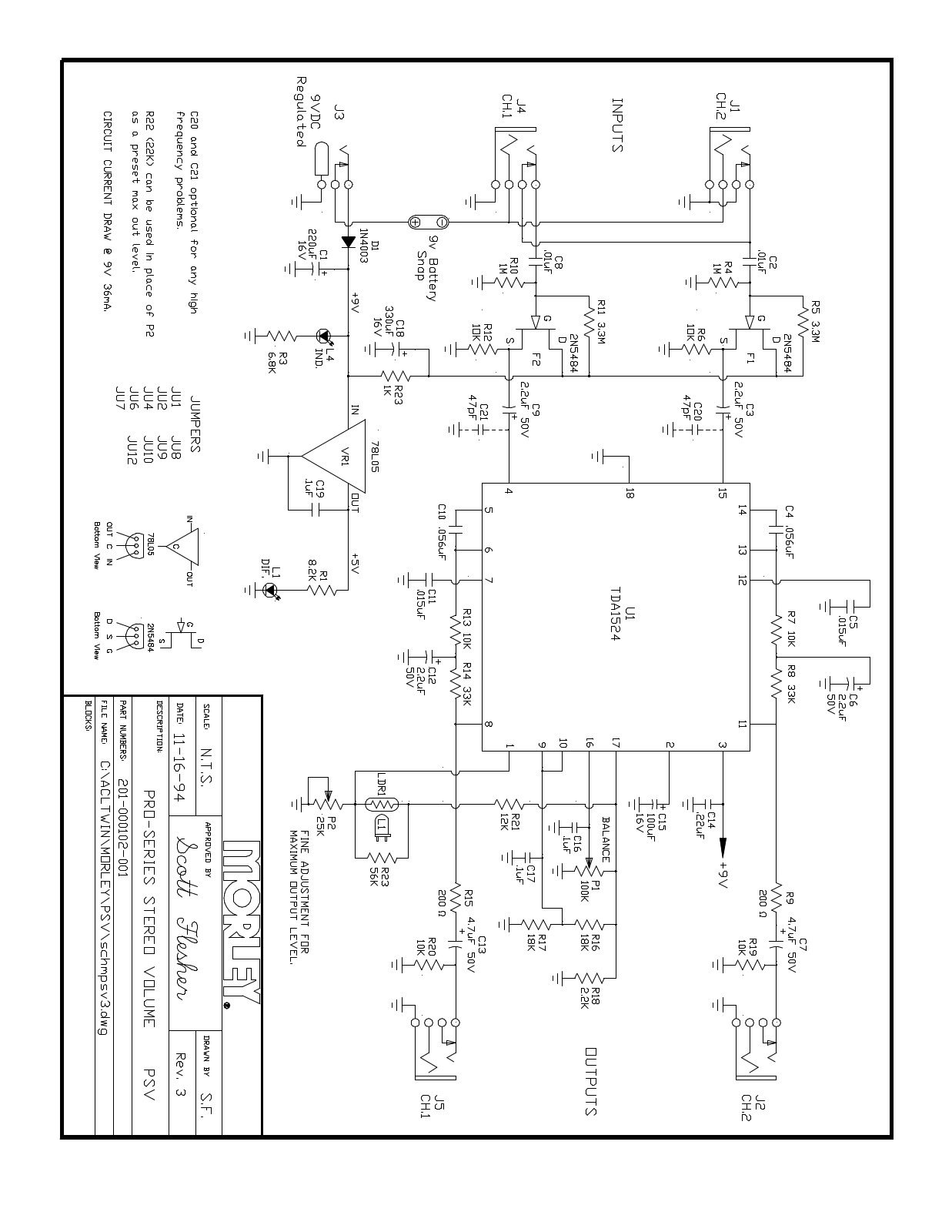 Morley Pedals PSVES User Manual