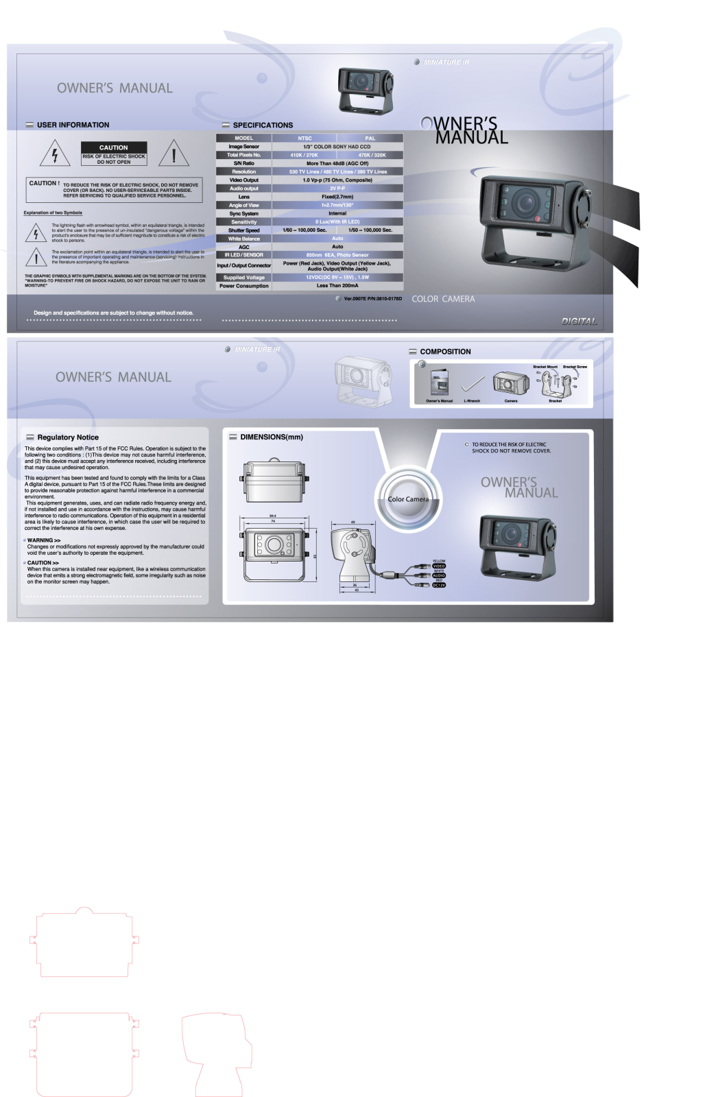 CNB RV2750NIR User Manual