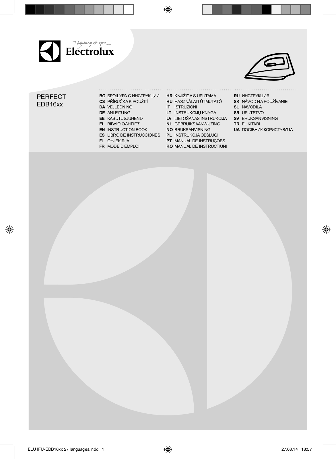 ELECTROLUX EDB 1670, EDB 1675 User guide - ManualMachine.com