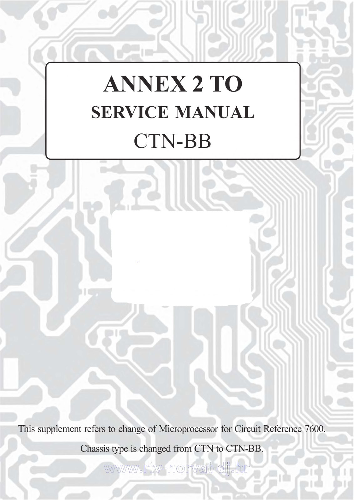 BEKO CTN-BB Schematic