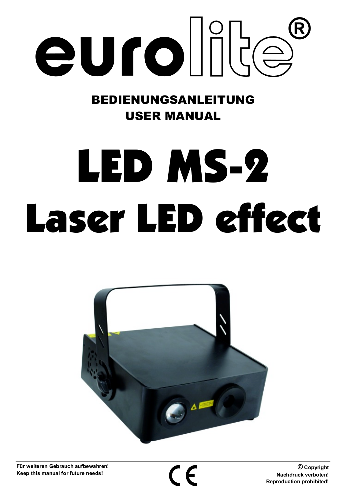 Eurolite LED MS-2 User manual