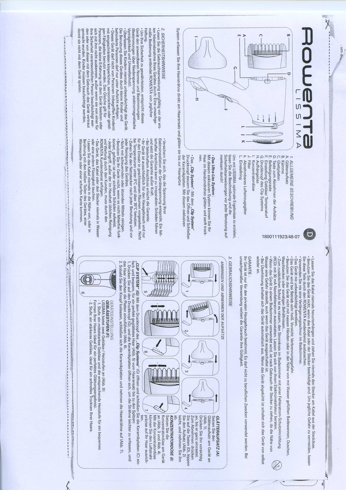 Rowenta RO 4449, RO 4427 User Manual