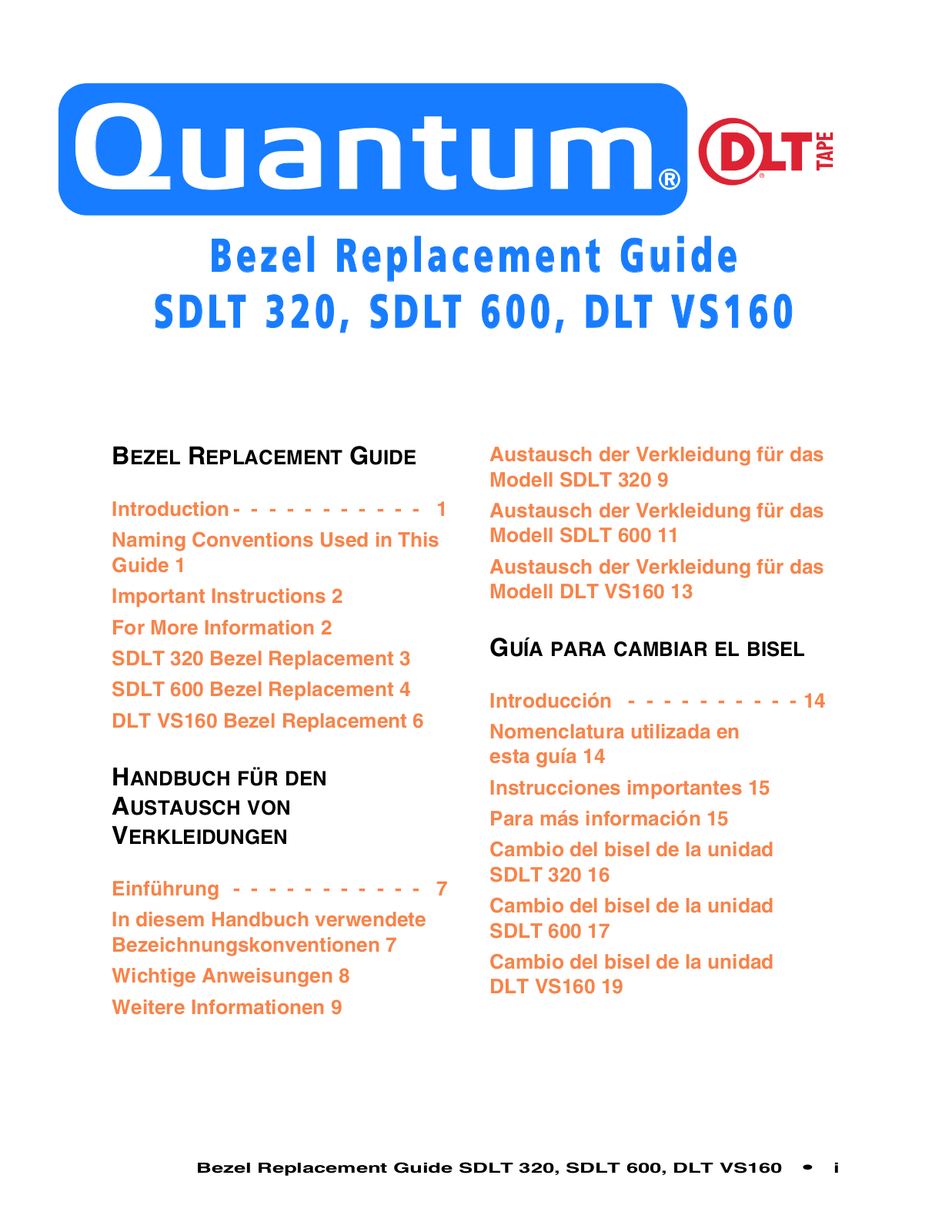 Quantum 818125201 User Manual