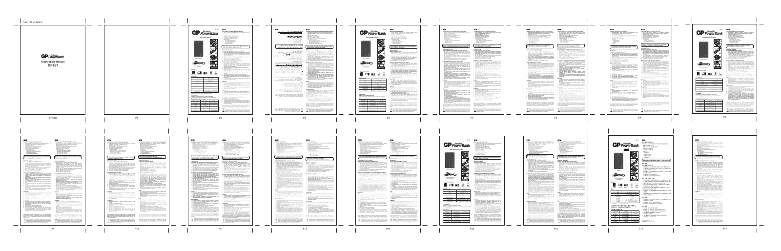 GP 761 User Manual