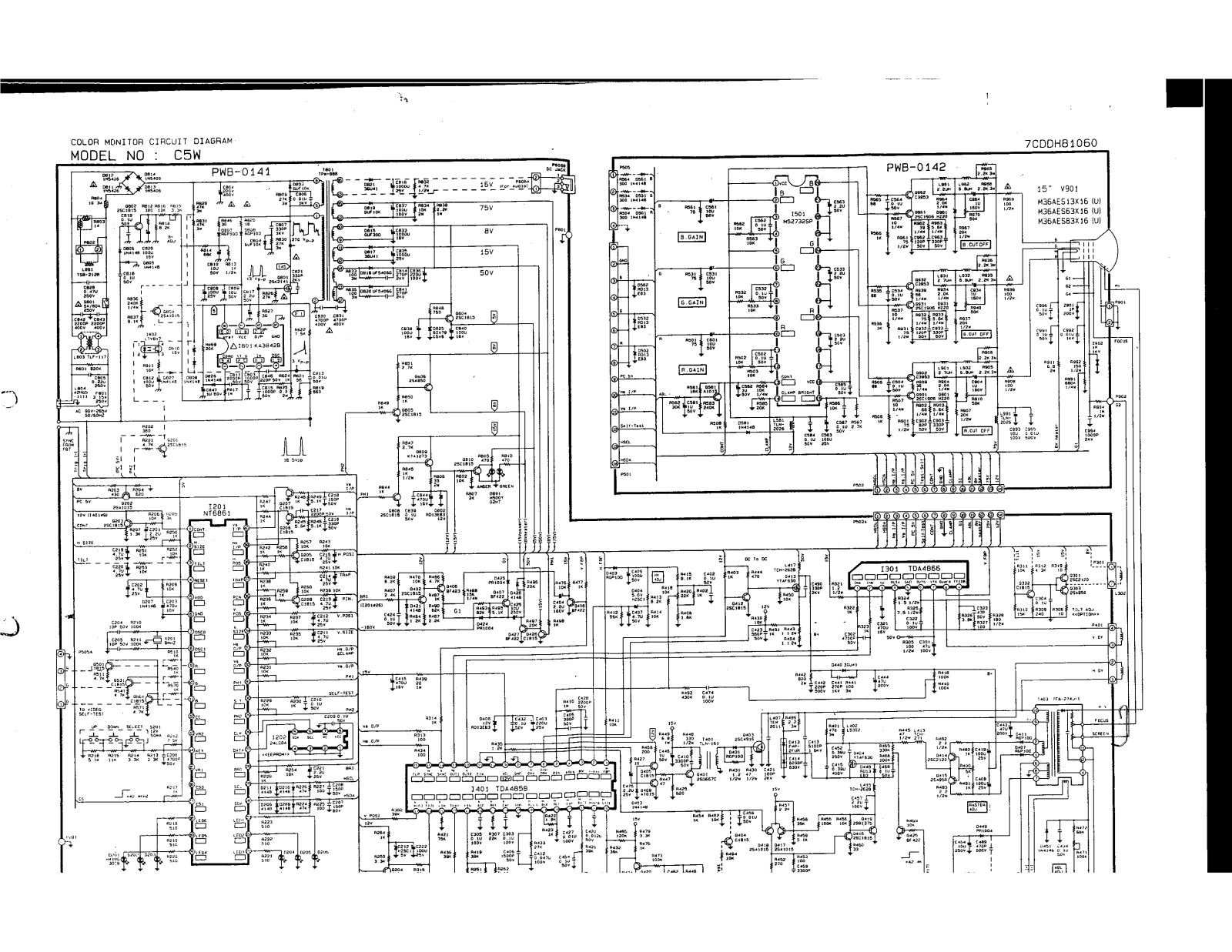 Tatung BJMC5W Schematic