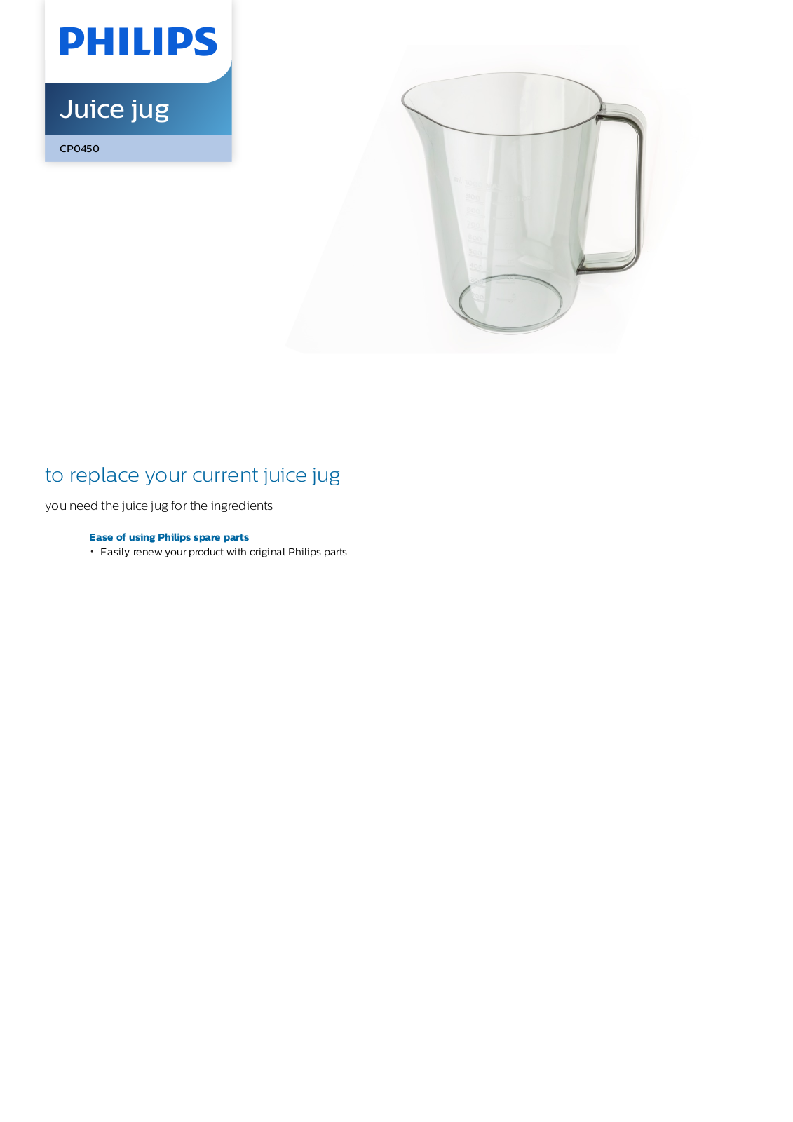 Philips CP0450/01 leaflet - ManualMachine.com