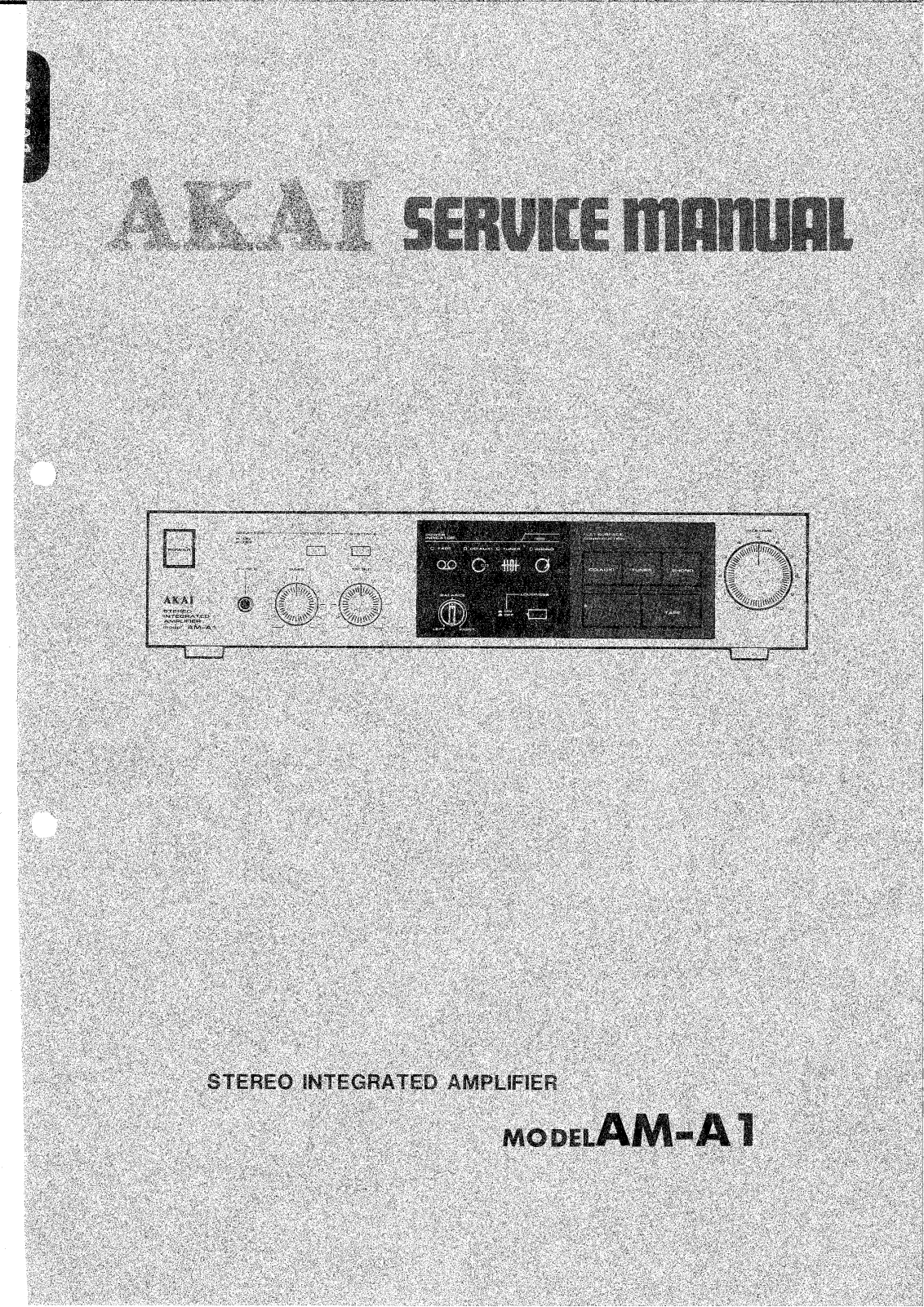 Akai AM-A1 Service Manual