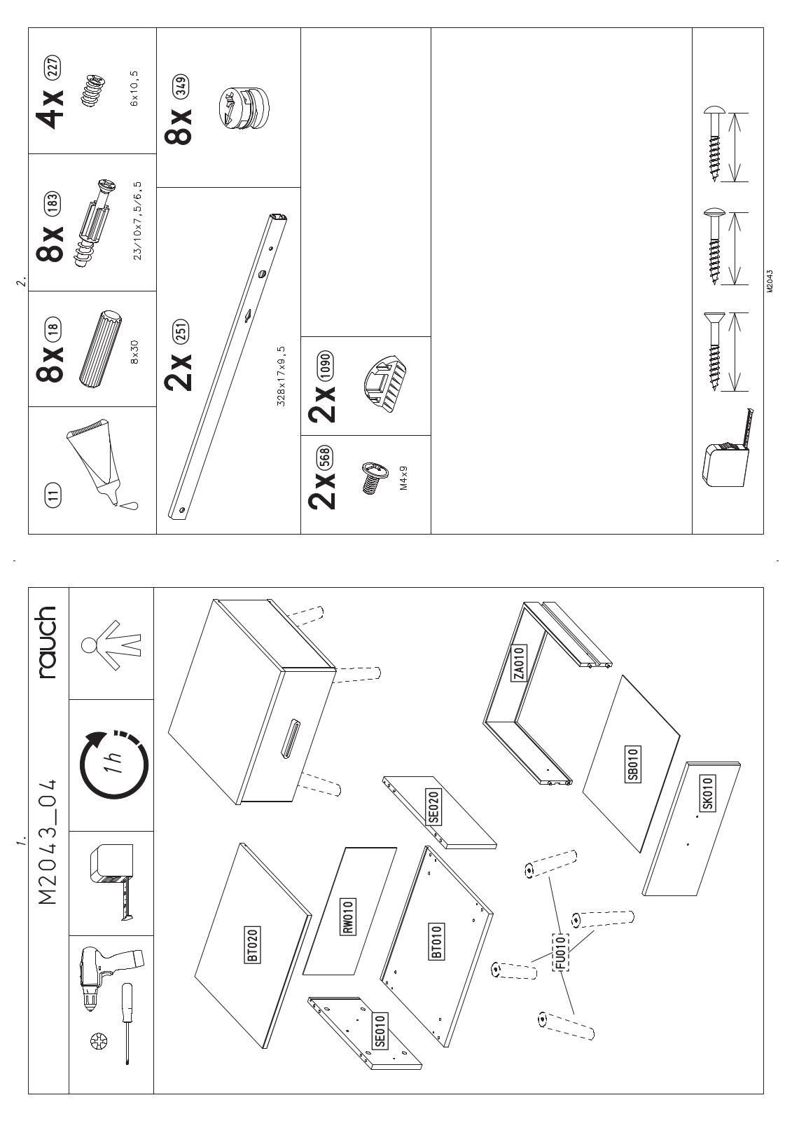 rauch M2043 Assembly instructions - ManualMachine.com