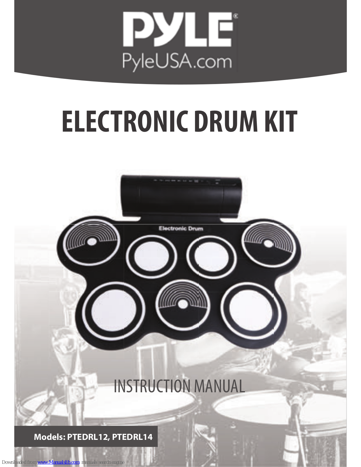 Pyle PTEDRL12, PTEDRL14 Instruction Manual - ManualMachine.com