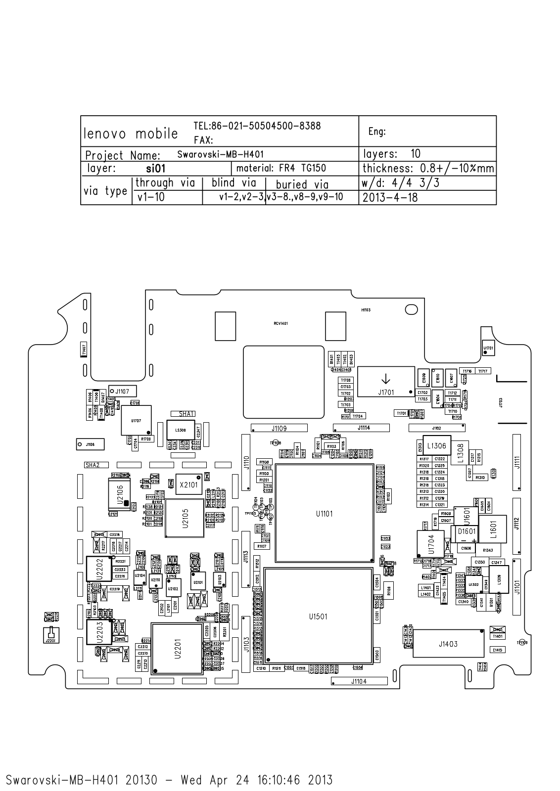 Lenovo S820 schematic