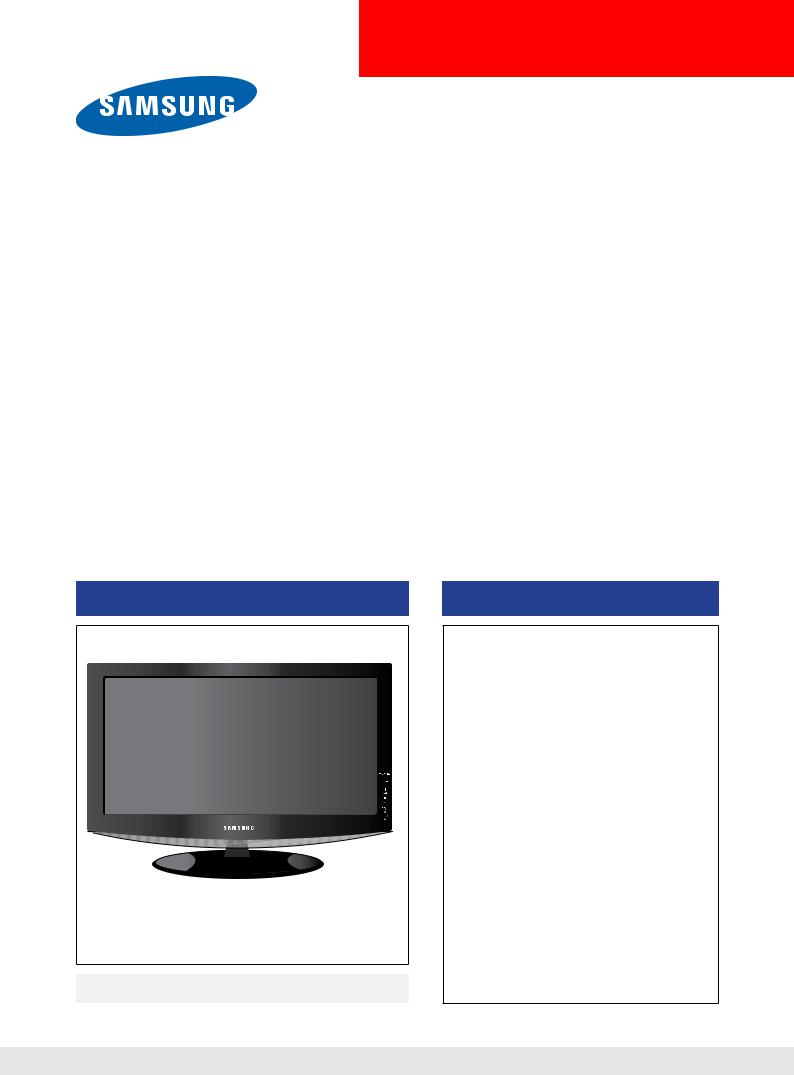 Samsung LN19A330J1D Schematic