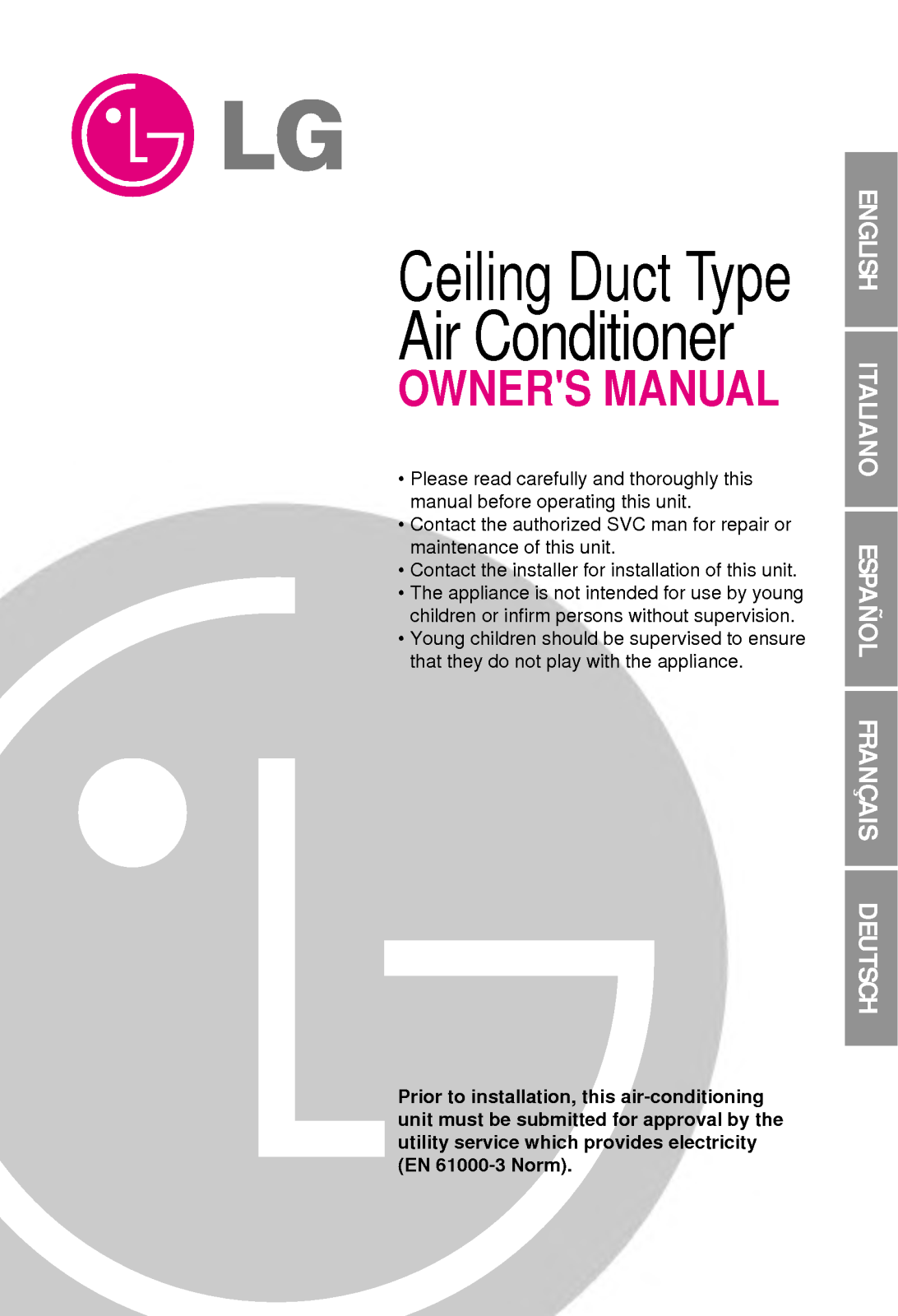 LG LB-E6082CL User Manual