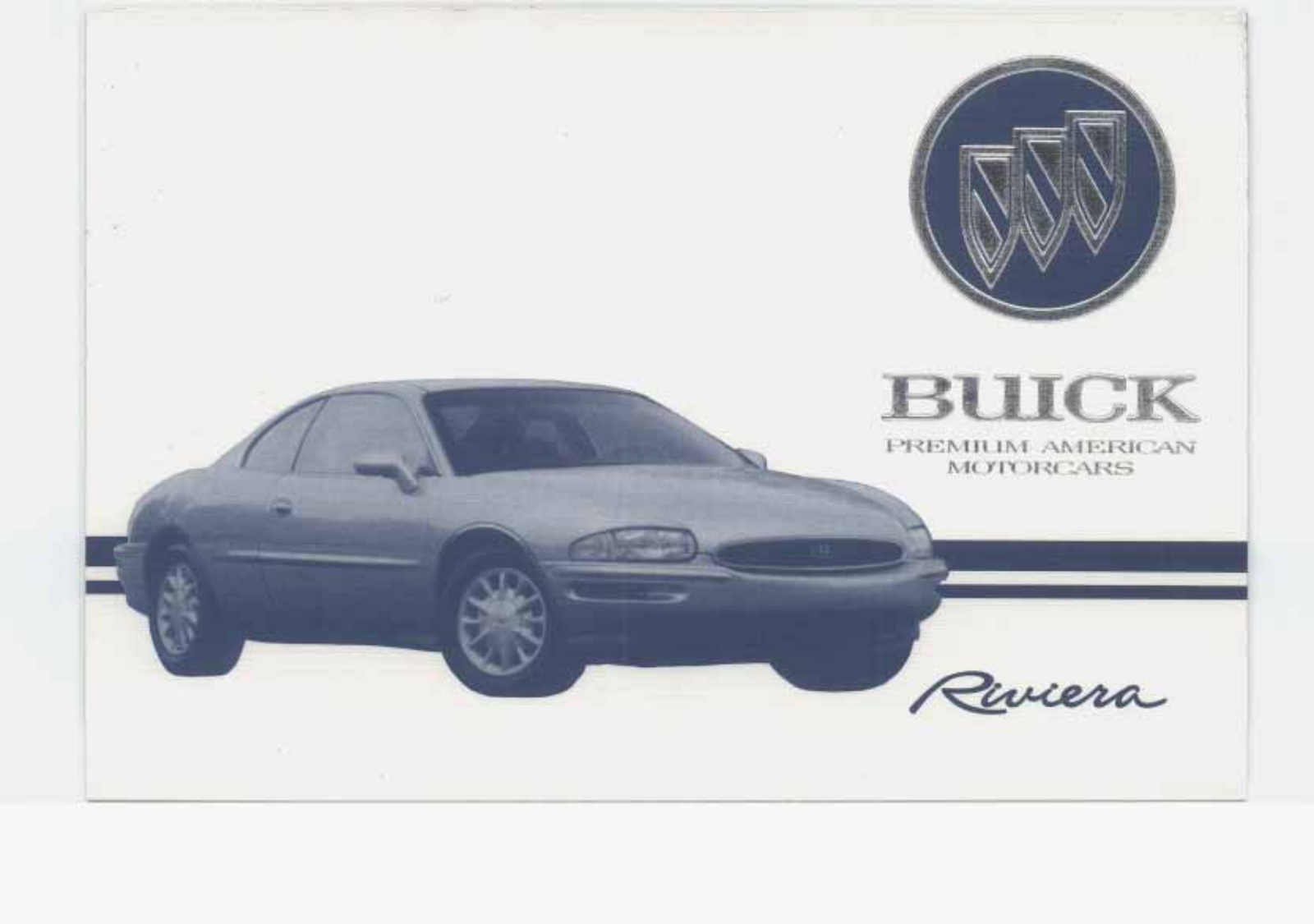 Buick RIVIERA 1995 User Manual