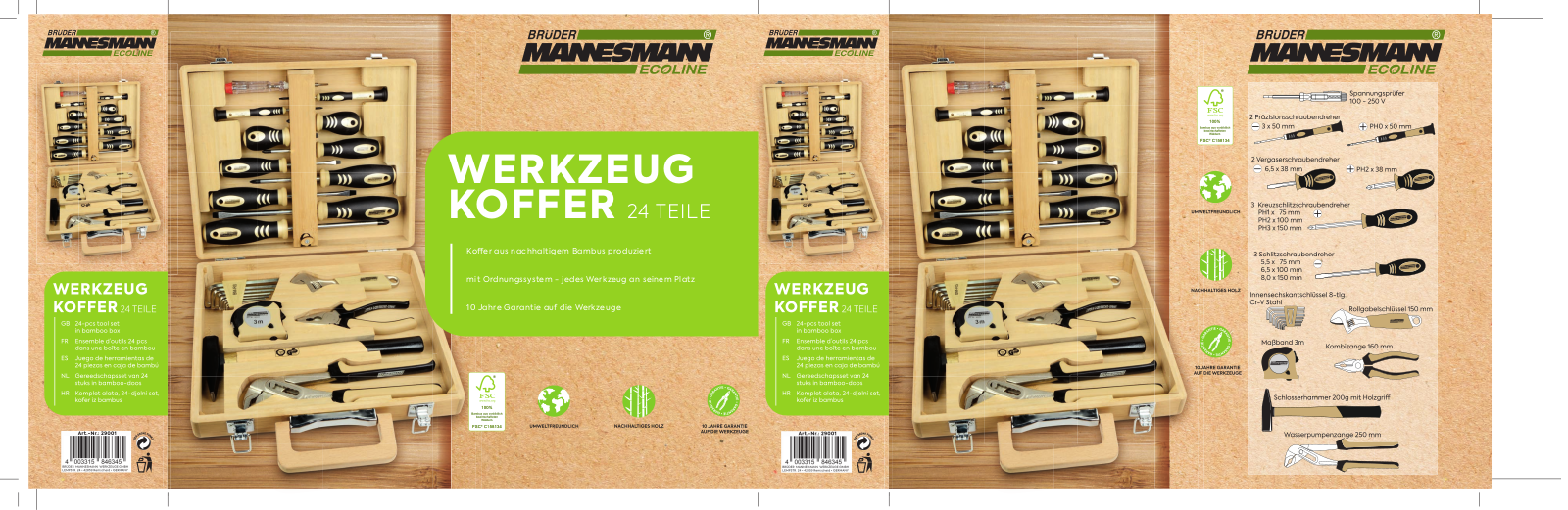 BRÜDER MANNESMANN MAN 29001 Datasheet - ManualMachine.com