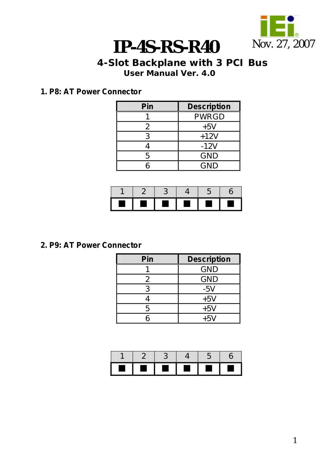 IEI Integration IP-4S-RS User Manual