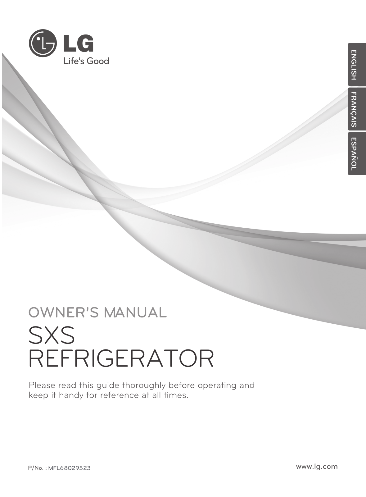 LG GC-P207GLYV Owner’s Manual