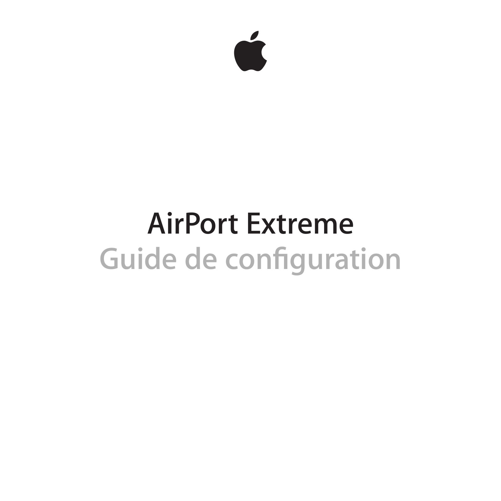 APPLE AIRPORT EXTREME User Manual