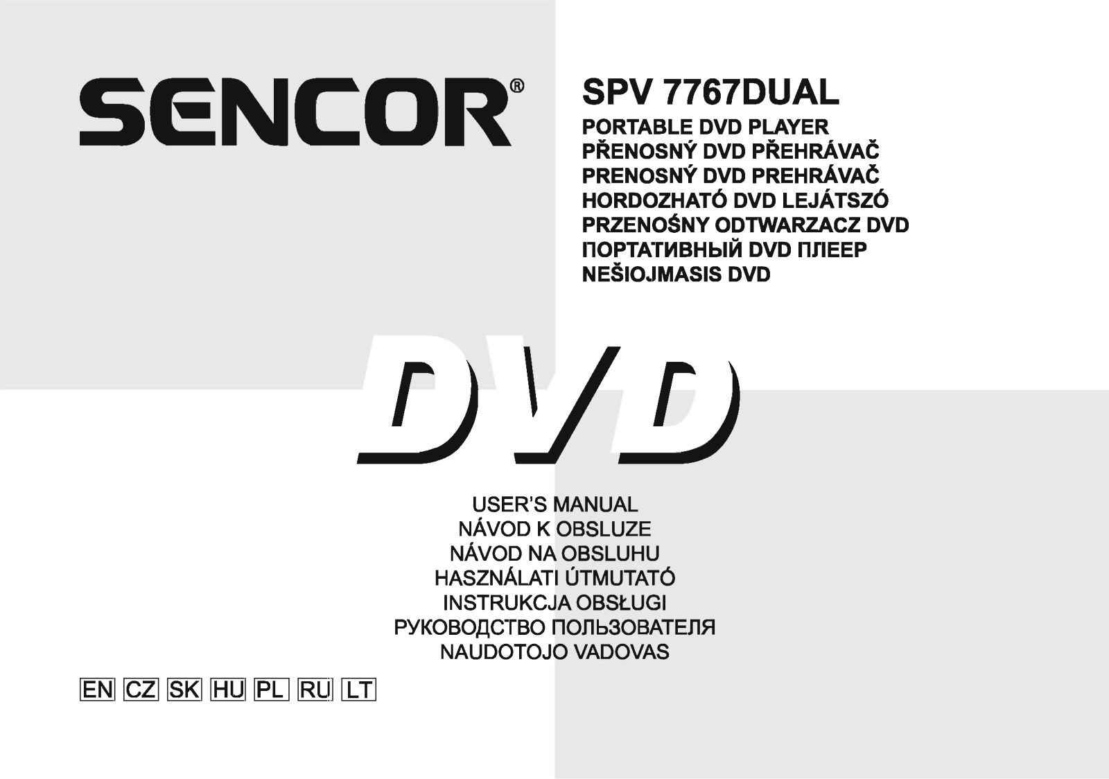 Sencor SPV 7767DUAL User Manual