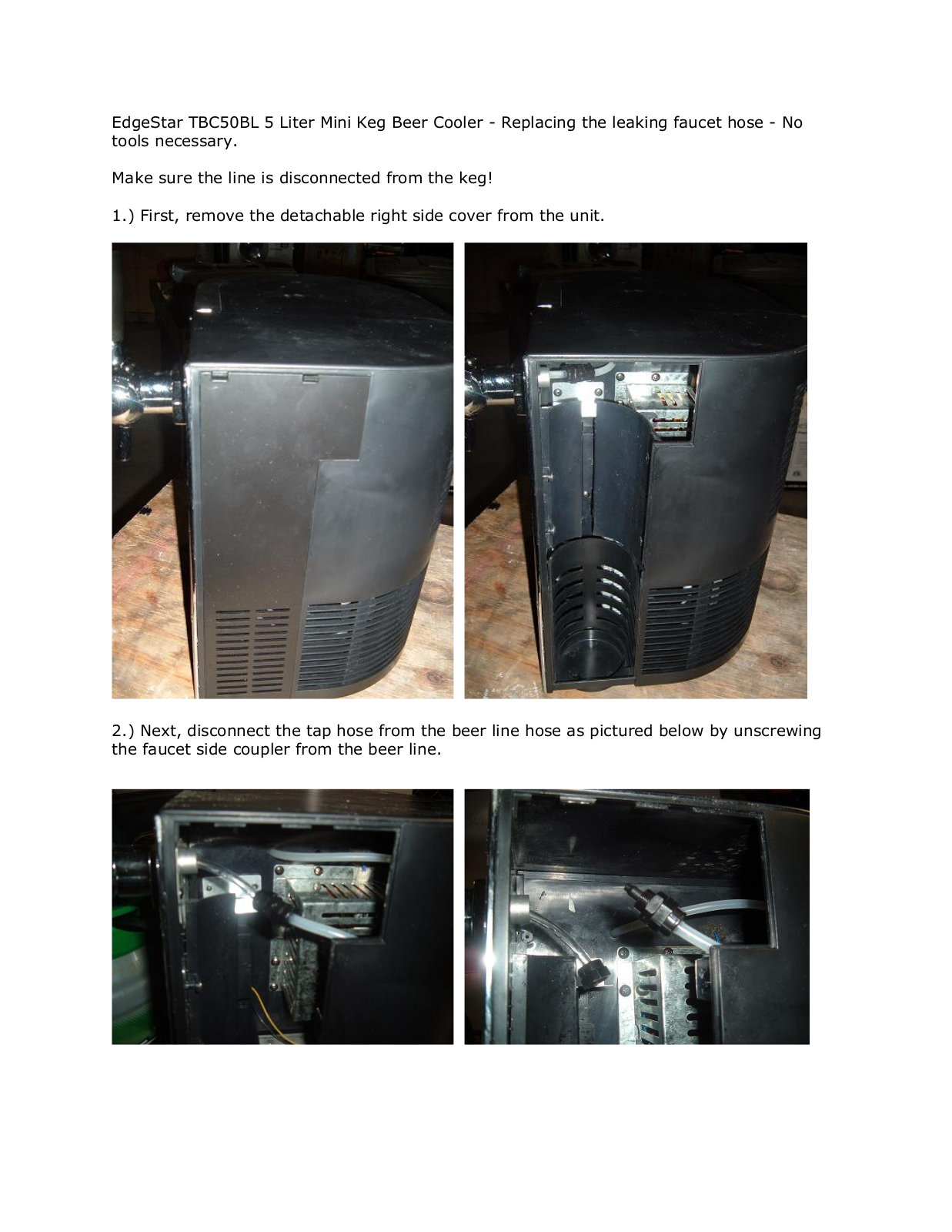 EdgeStar TBC50BL User Manual - ManualMachine.com