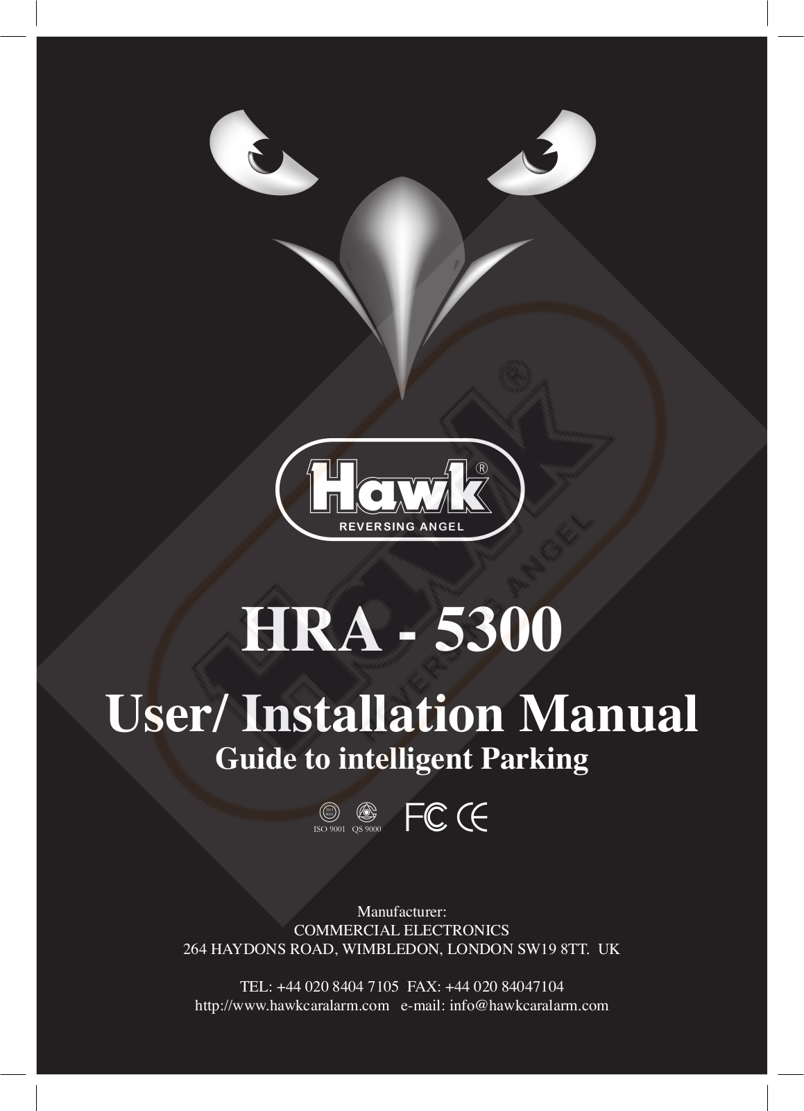 Hawk HRA User's Installation Manual - ManualMachine.com