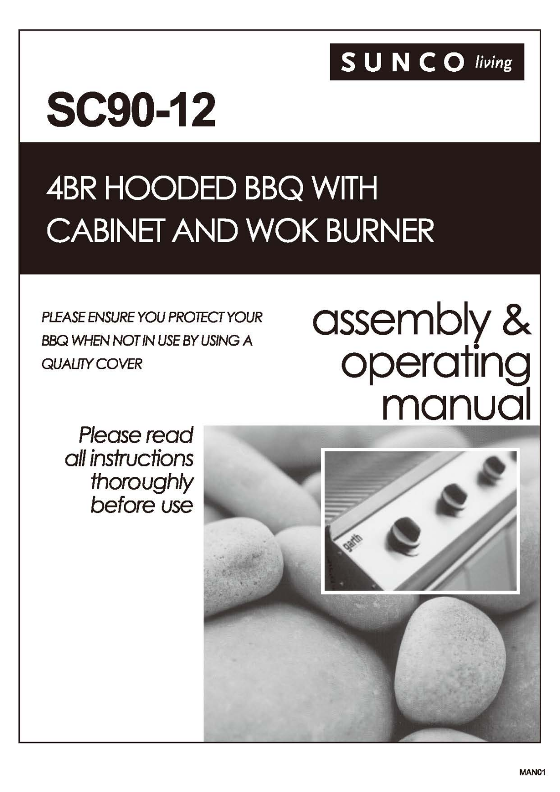 Sunco SC90-12 Assembly & Operating Manual