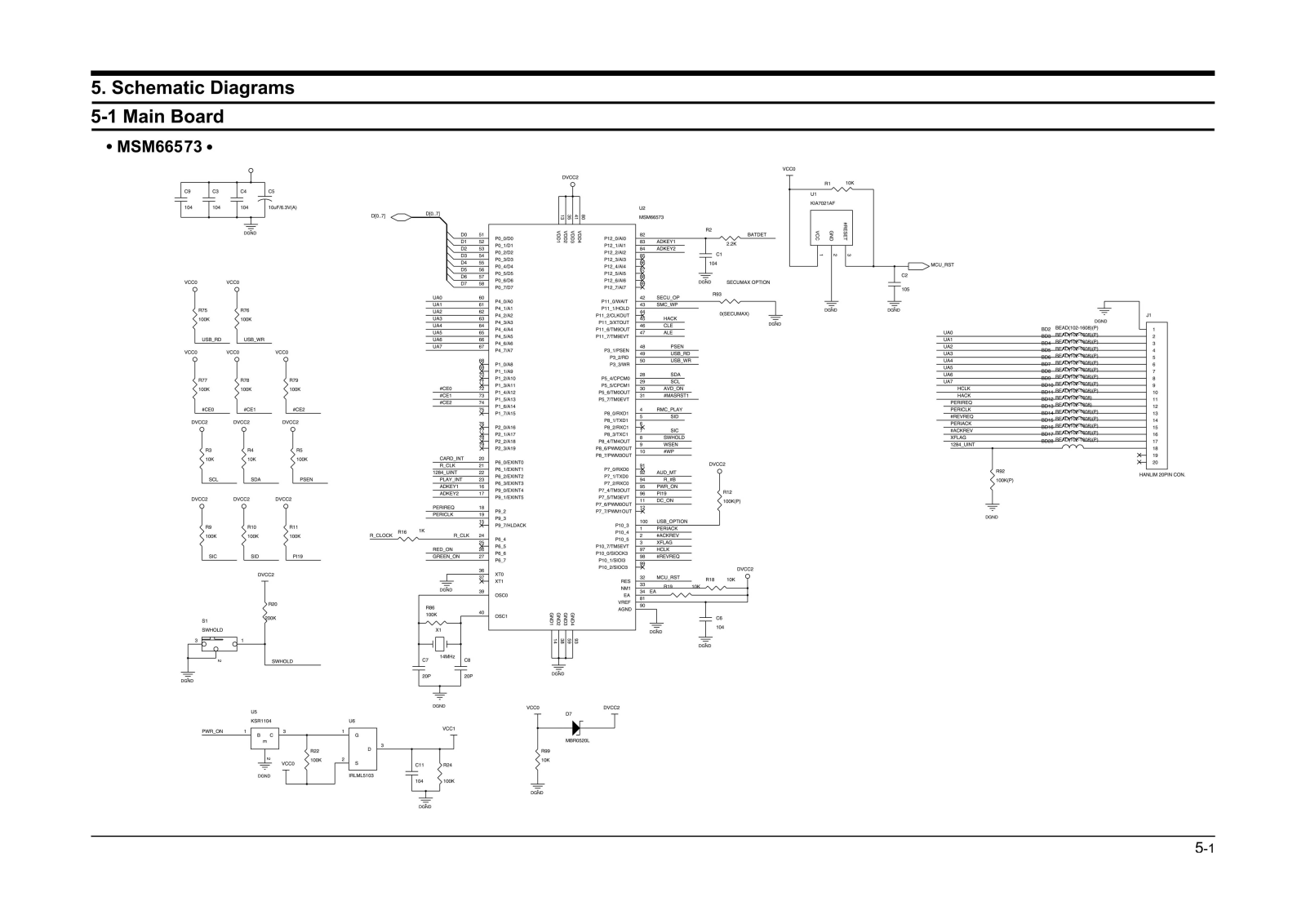 SAMSUNG YP-NEU64R Schematics