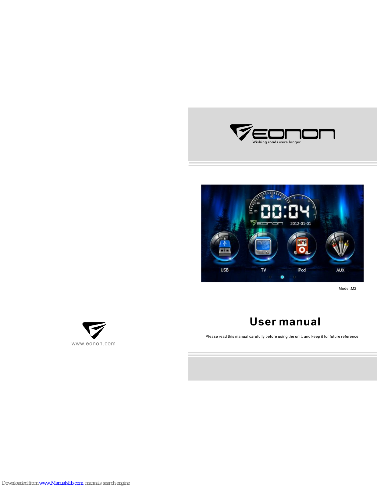 Eonon M2 User Manual